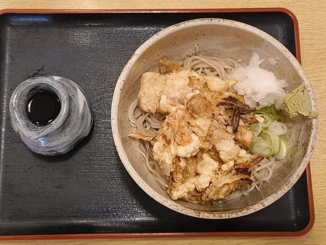 冷しぶっかけ天