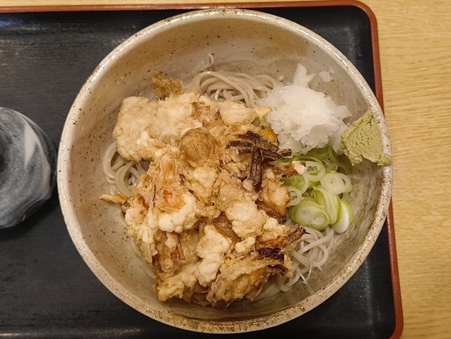 冷しぶっかけ天