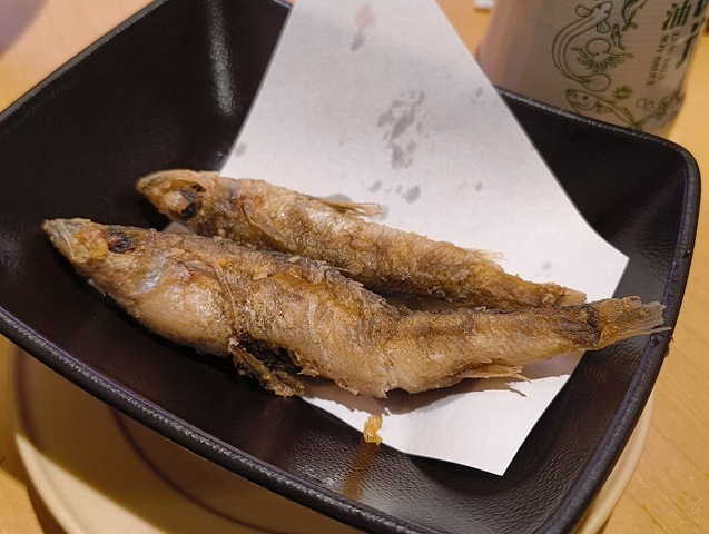 めひかりの唐揚げ