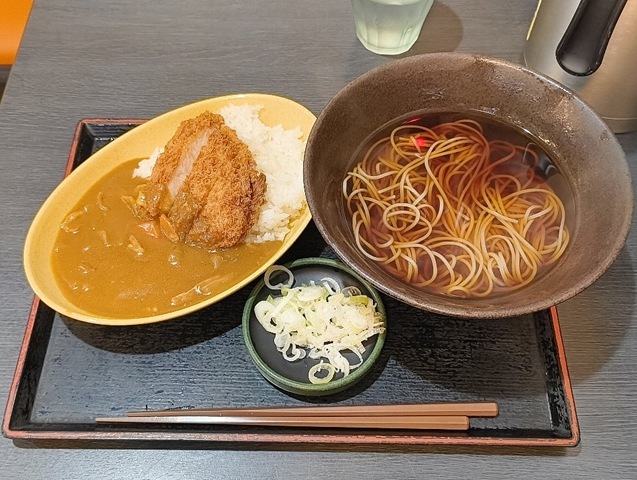 ミニカツカレーセット（温）