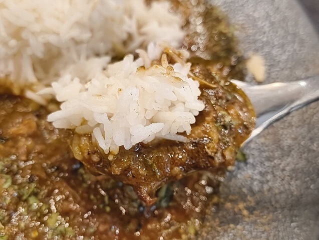 カレーライスにして食べる