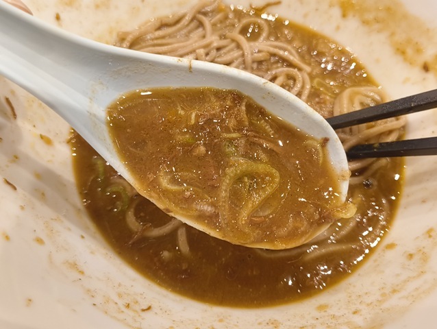 カレー汁がうまくて最後まで吞んでしまったのだよ（笑）