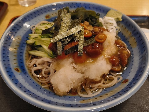 冷しなめこおろし