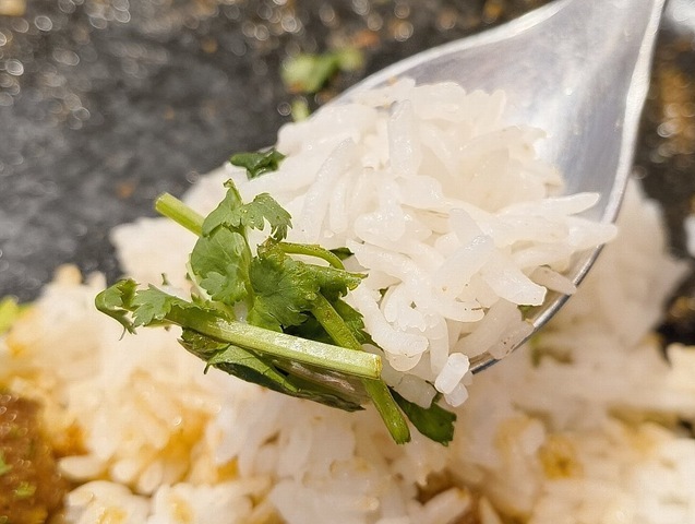 パクチー＋ライス