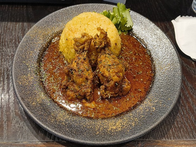 クミンチキンカレー