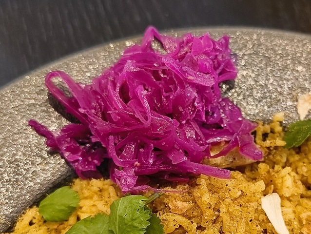 紫キャベツのアチャール