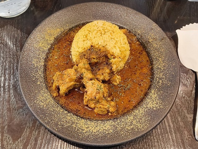 クミンチキンカレー