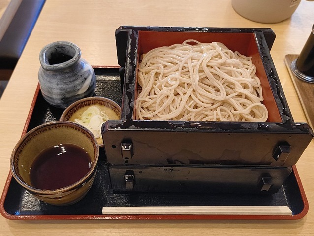 もりそば2枚＝2枚もり