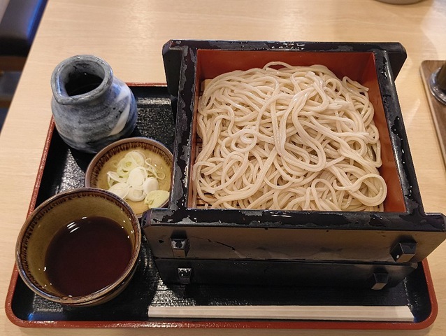 もりそば2枚＝2枚もり