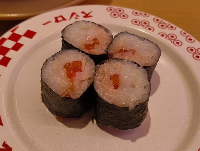 塩いくらといかの細巻き