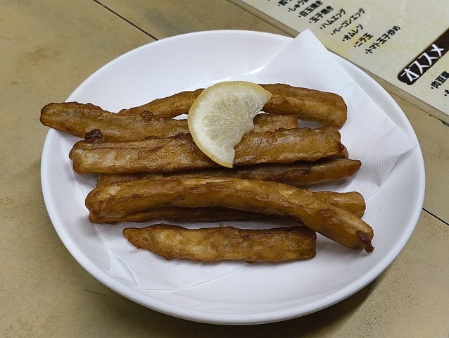 ゴボウの唐揚げ