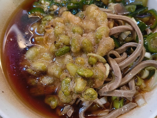 枝豆天を食う