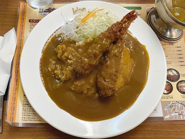 エビフライカレー