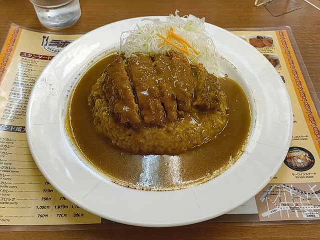 カツカレーご飯1/2