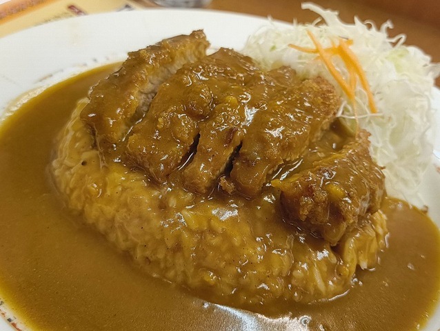 カツカレーご飯1/2
