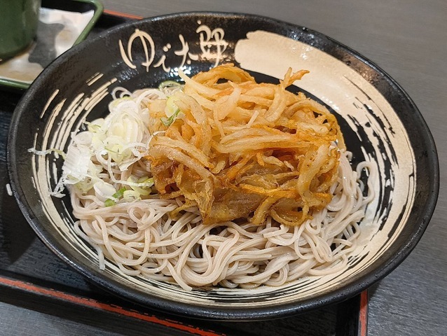 ぶっかけ冷し野菜かきあげもりそば