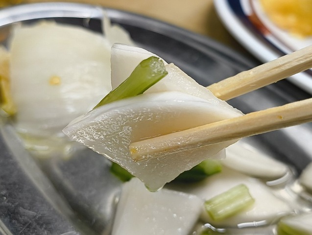 おしんこも食べる