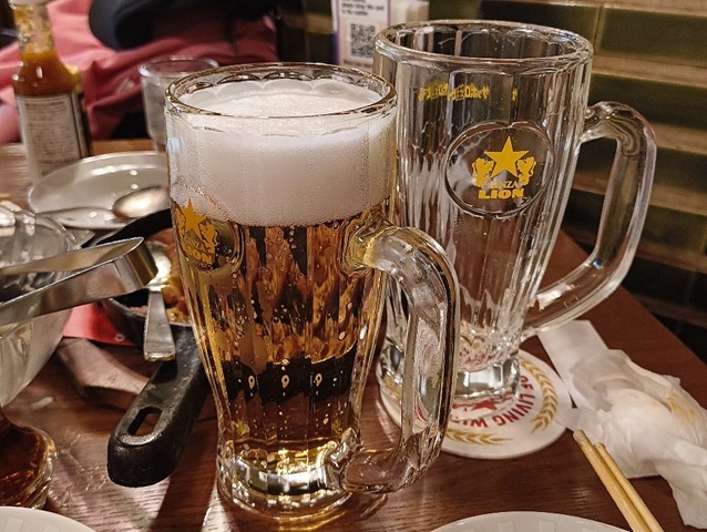 サッポロ生ビール 黒ラベル（中）