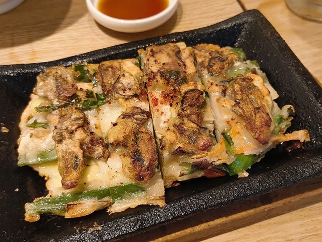 牡蠣チヂミ