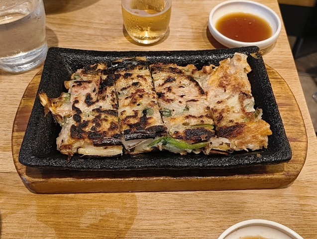 ねぎにらチヂミ