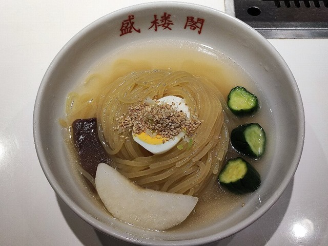 盛楼閣の盛岡冷麺大盛辛味別