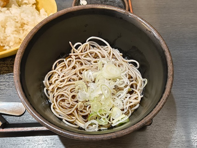 ハーフそば（冷）