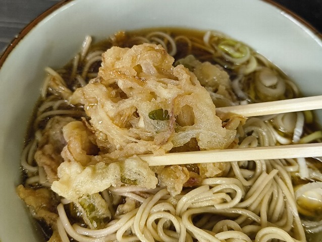 かき揚げがふにゃふにゃになる