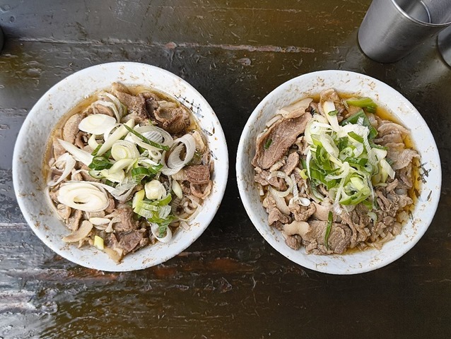 肉そば×2