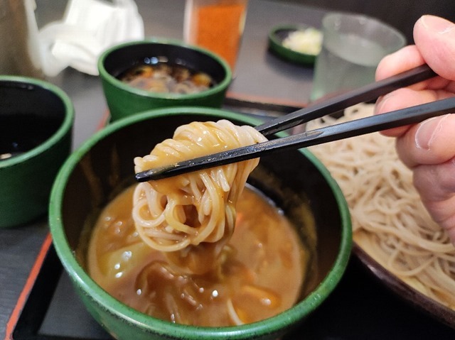 カレーつけ蕎麦