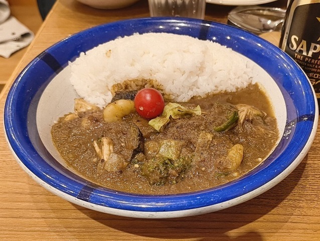 エビ＋野菜カリー