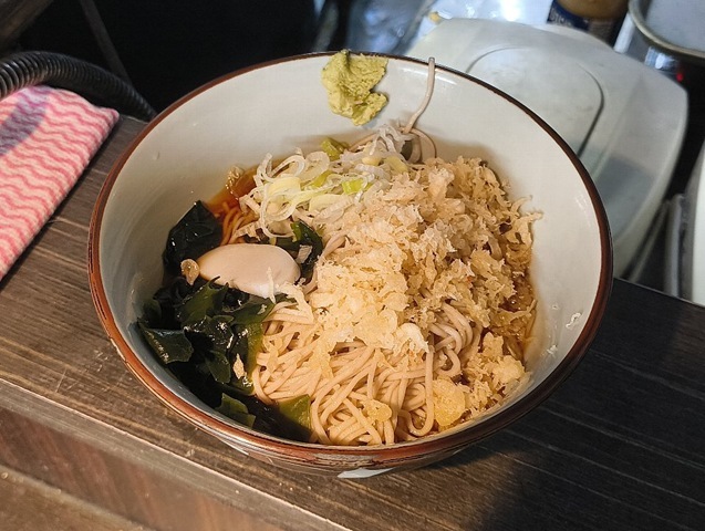 冷やしたぬきそば