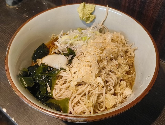 冷やしたぬきそば