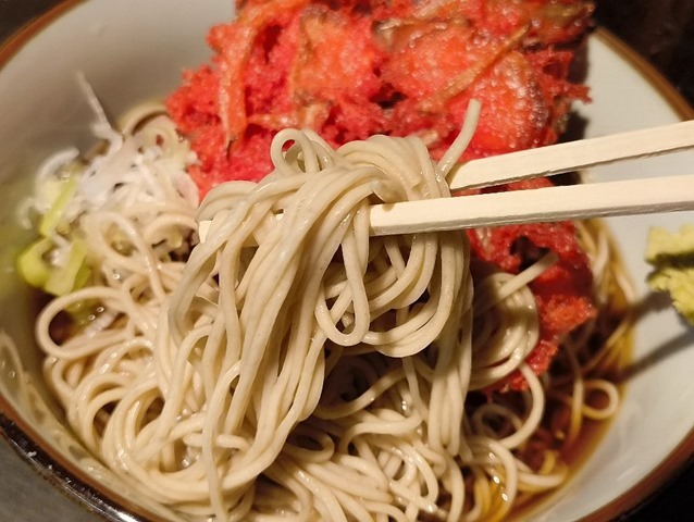 蕎麦がうまいのだ（笑）