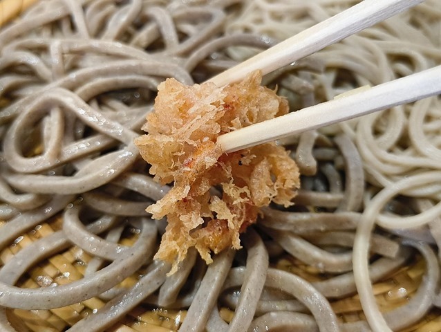 桜海老天を食べてみる