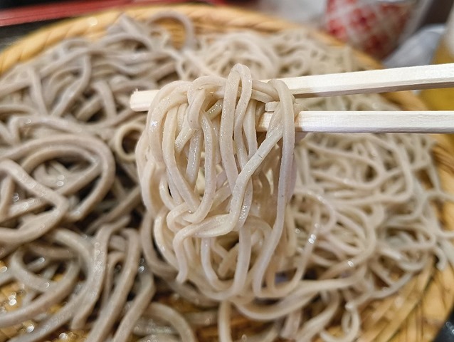 せいろを手繰る