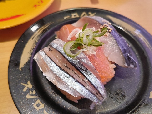 国産天然魚3貫盛り