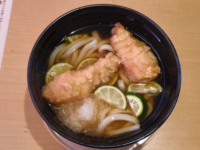 すだち香るとり天おろしうどん