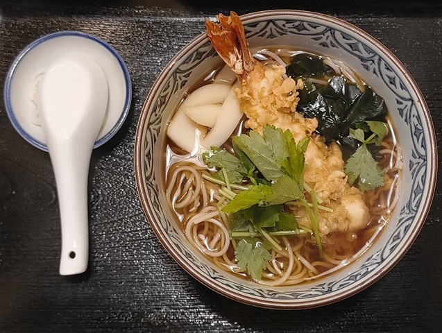 天ぷらそば（並）
