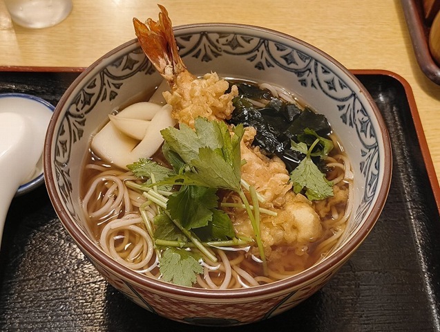 天ぷらそば（並）