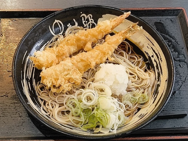 大海老天そば（ぶっかけ）