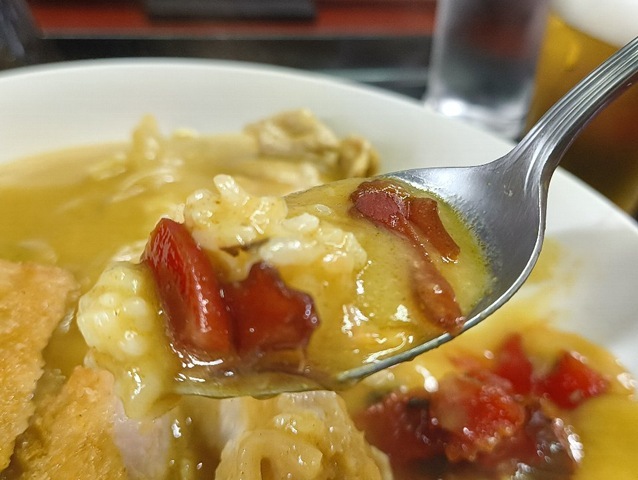 福神漬けで味変だ