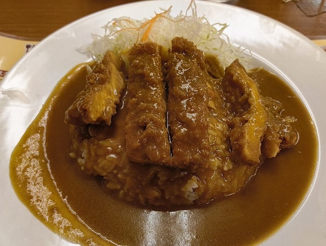カツカレー（ご飯1/2）