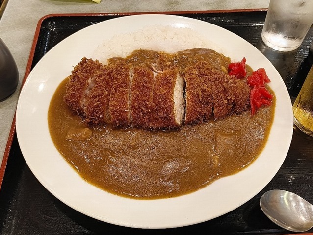 カツカレー（ご飯1/2）