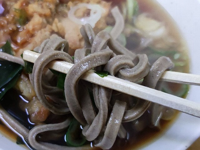 太そばを手繰る