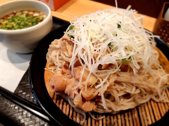 豚つけ蕎麦（大盛）