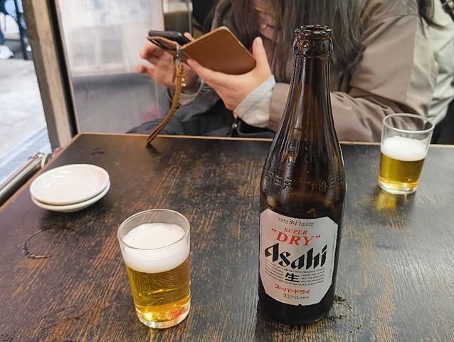 ビールはスーパードライだ