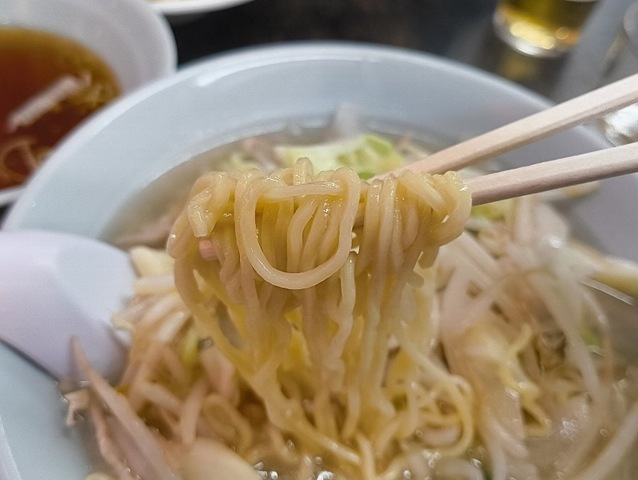 タンメンを食べる