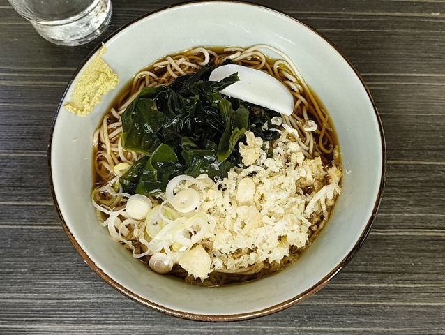 冷したぬきそば