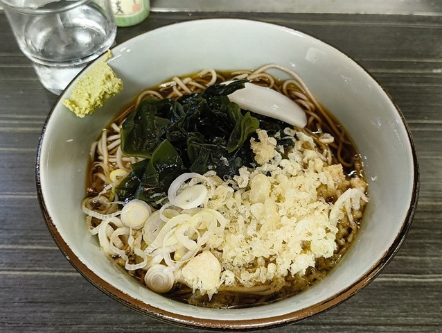 冷したぬきそば