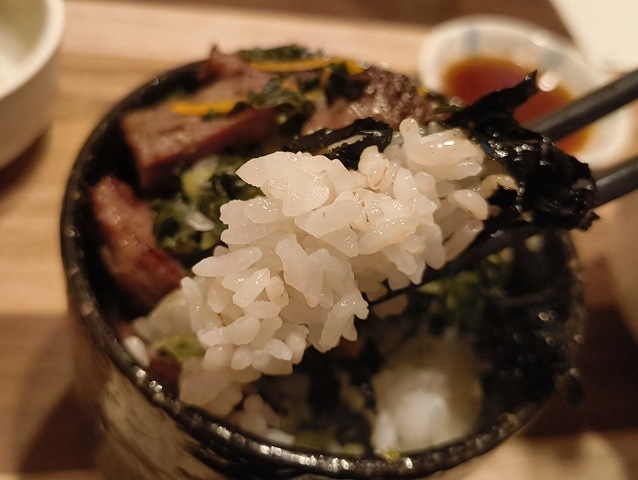ご飯がうまい！